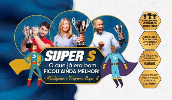 SUPER S - Novidades!