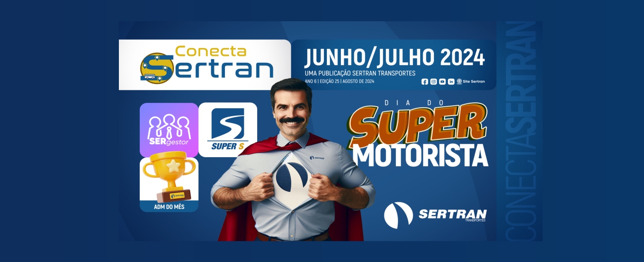 Conecta Sertran Junho e Julho 2024